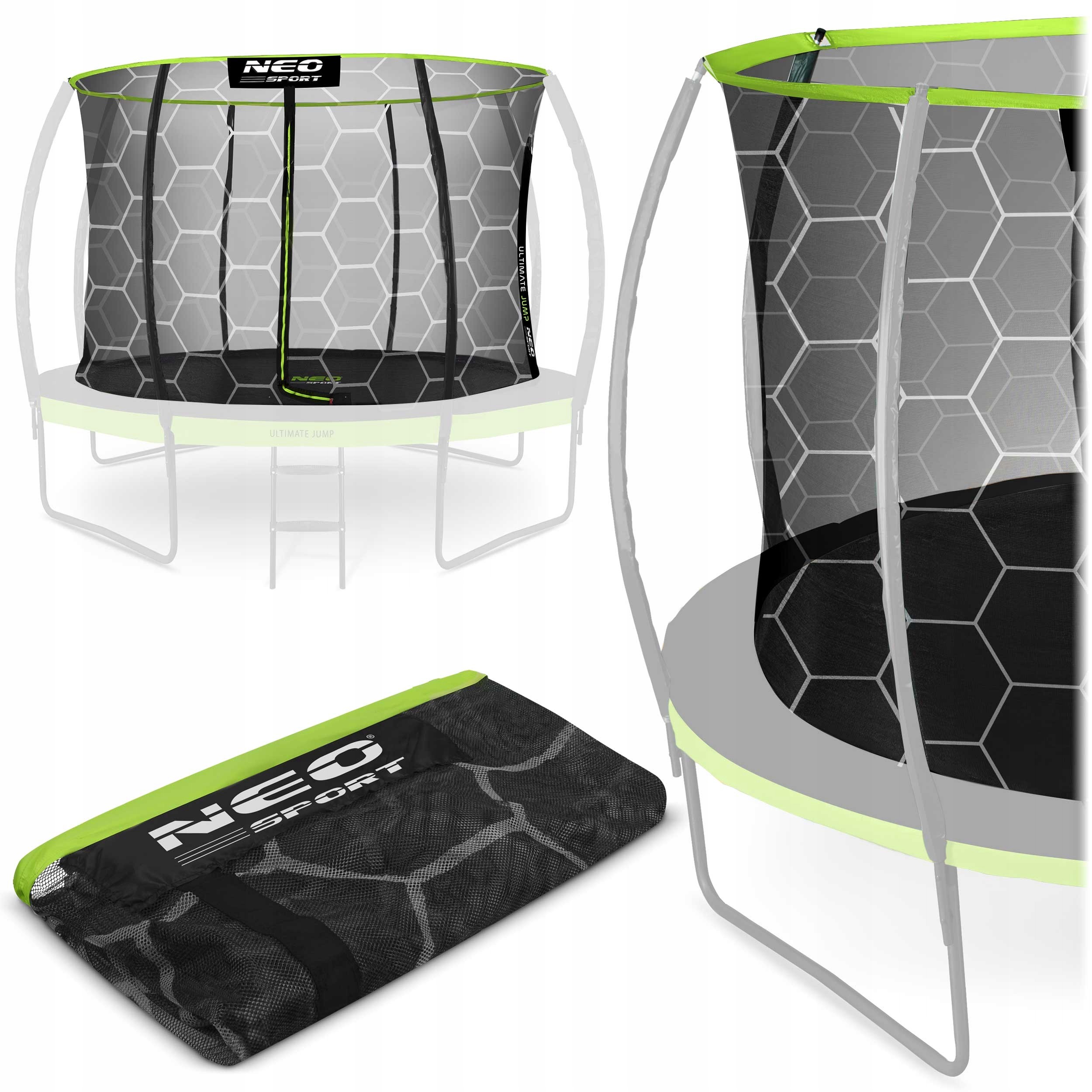 Sieť na trampolínu Neo-sport 374-374 cm